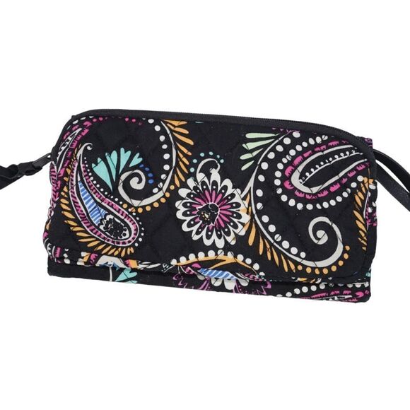Vera Bradley BOGO FREE SALE Bandana Swirl Large Wallet - Picture 6 of 10